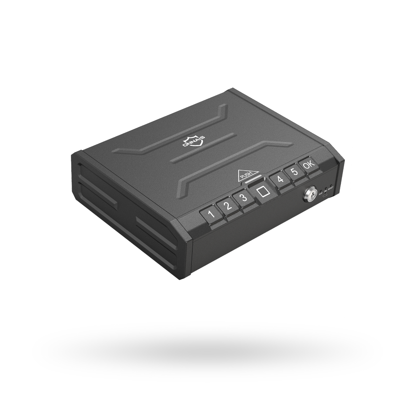 ONNAIS Iron Pro Gun Safe Secure Box Fingerprint Keypad & Key Access
