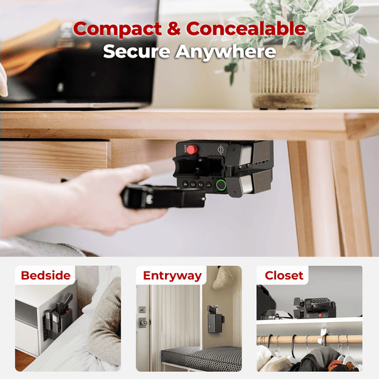 Onnais_Fast_Access_Gun_Safe_usage