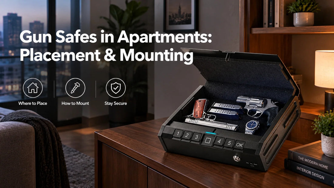 Gun Safes in Apartments: Placement and Mounting Options