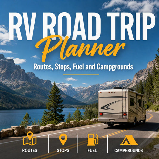 RV Road Trip Planner: Routes, Stops, Fuel and Campgrounds