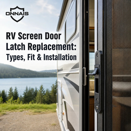 RV Screen Door Latch Replacement: Types, Fit & Installation