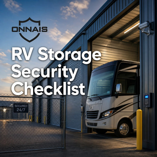 RV Storage Security Checklist: Locks, Batteries, Cameras & Insurance