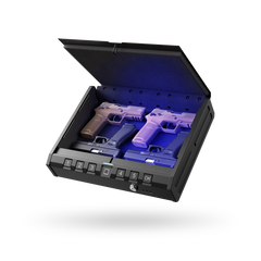 ONNAIS Iron Pro Max Gun Safe Secure Box Fingerprint Keypad & Key Access