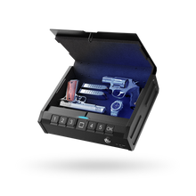 ONNAIS Iron Pro Gun Safe Secure Box Fingerprint Keypad & Key Access