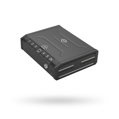 ONNAIS Iron Pro Gun Safe Secure Box Fingerprint Keypad & Key Access