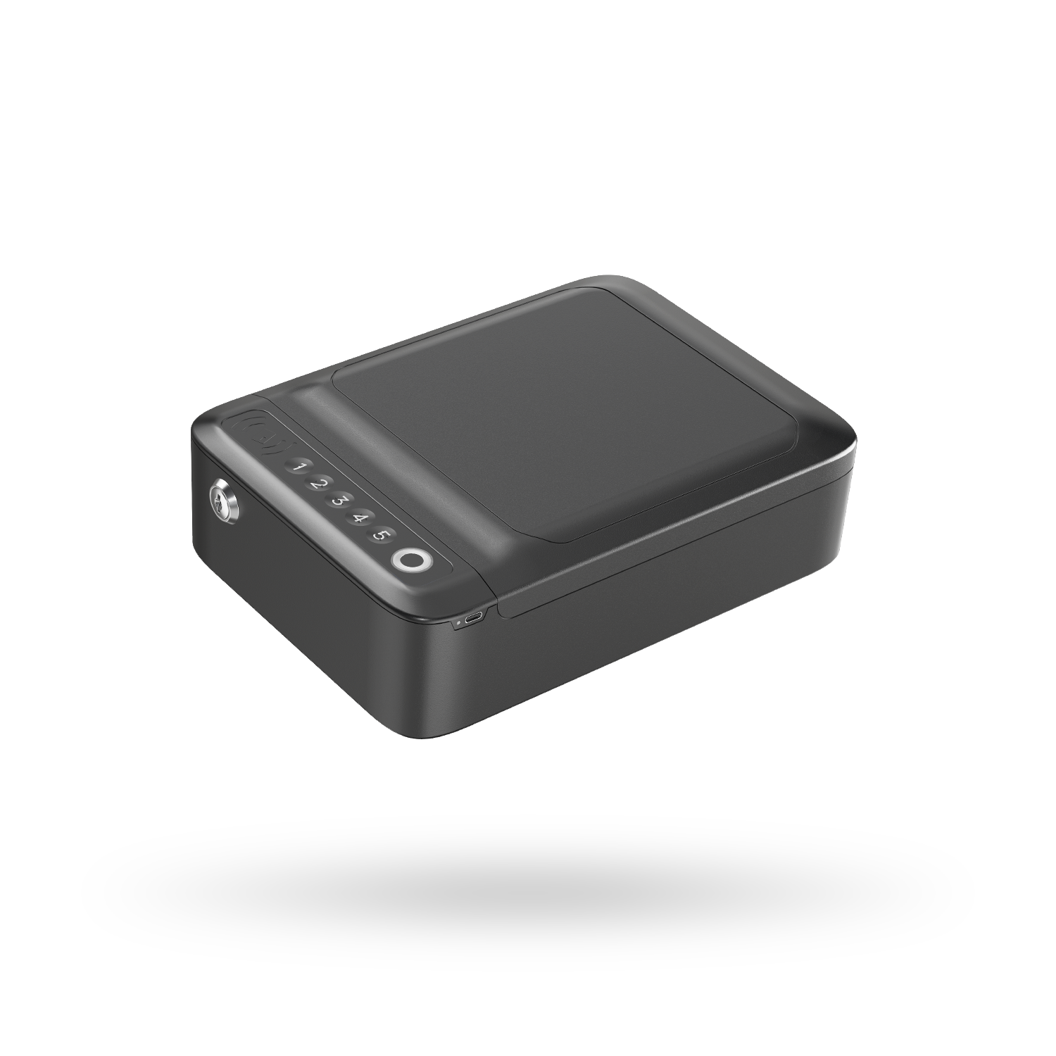 ONNAIS ALLOY Se Gun Safe Portable Secure Box 4-Way Access & USB-C Charge