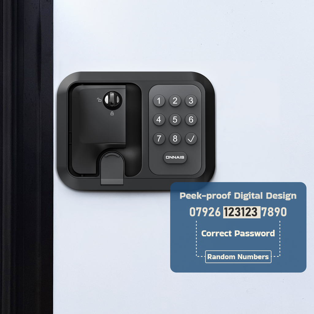 ONNAIS RV DOOR LOCK - Versatile RV Door Lock Keyless Entry (Free Shipp