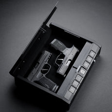 ONNAIS Iron Pro Gun Safe Secure Box Fingerprint Keypad & Key Access