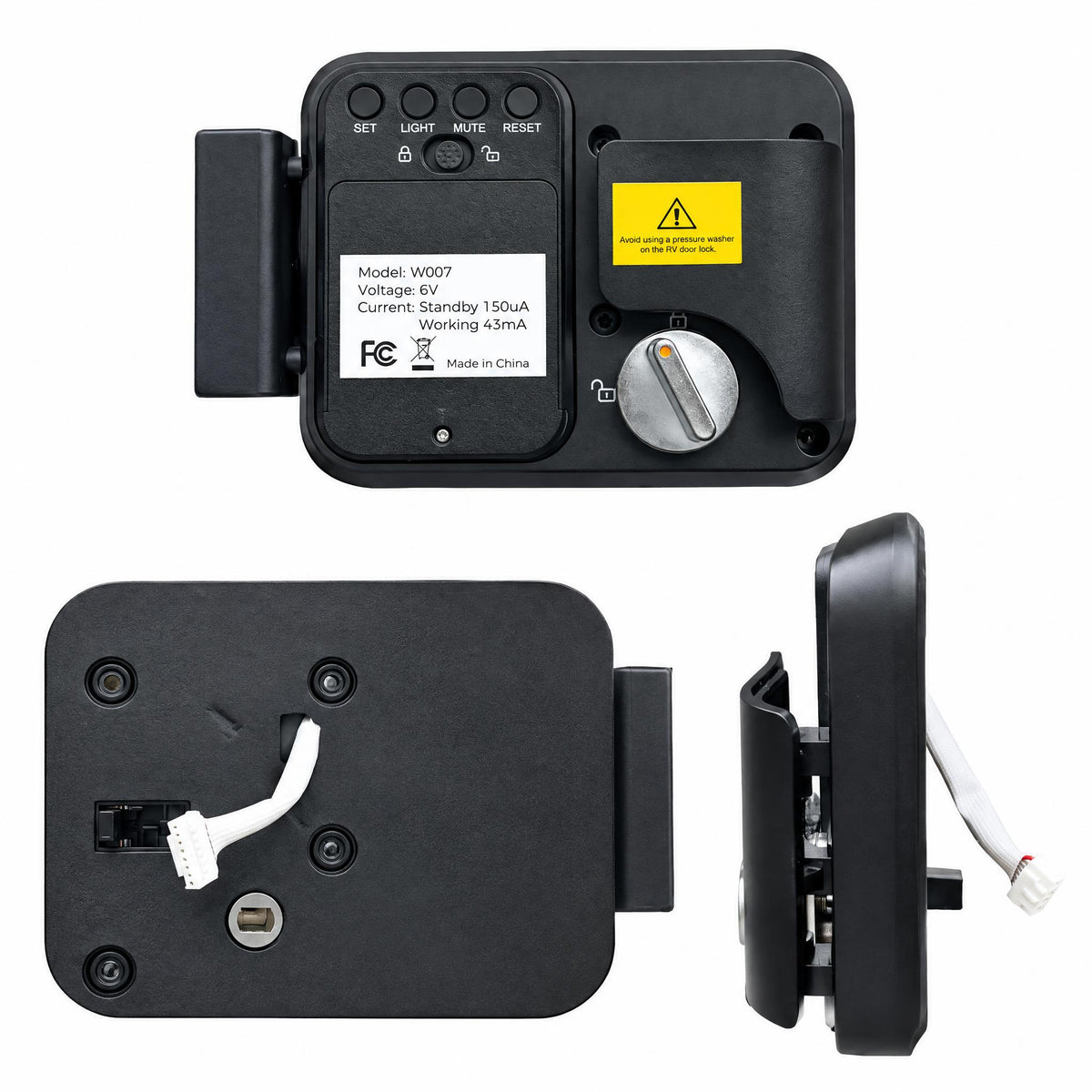 RV Lock Rear Battery Compartment Replacement
