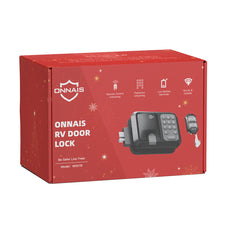 ONNAIS Guard Pro RV Door Lock Keyless Entry Waterproof, 2 Fobs, 1 Control 2 Doors