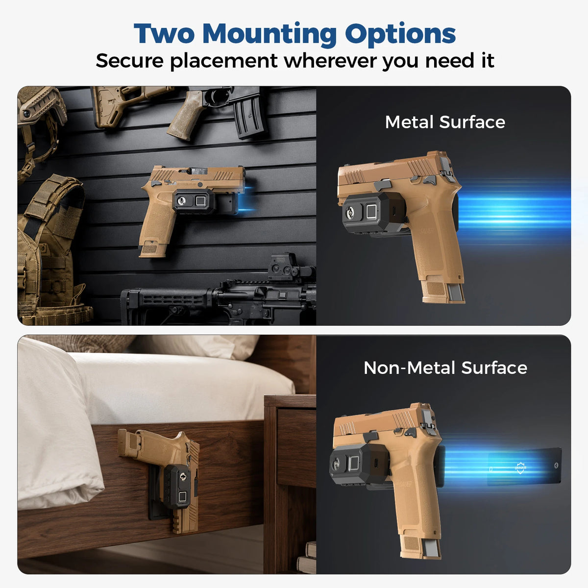 Defender MAG Magnetic Biometric Trigger Lock