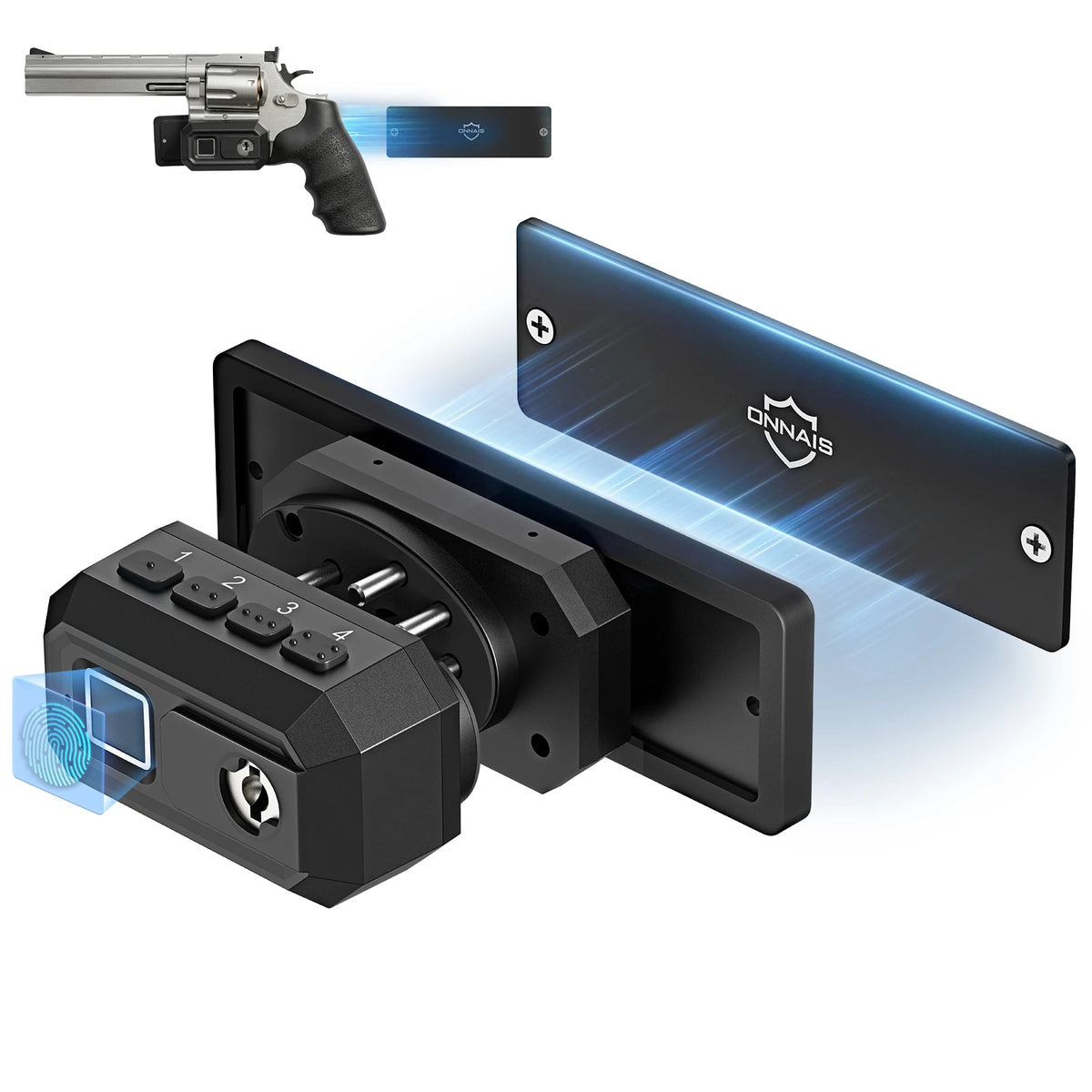 Defender MAG Magnetic Biometric Trigger Lock
