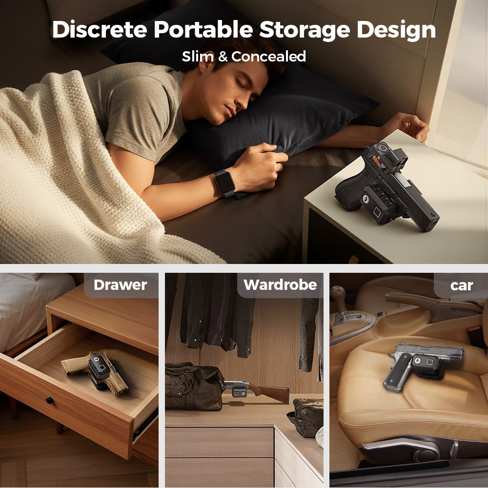 ONNAIS Defender Se Universal Gun Trigger Lock 3-Way Unlock