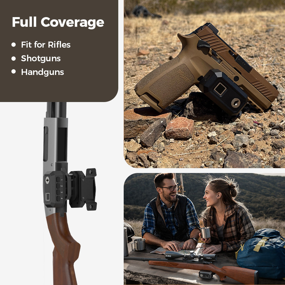 ONNAIS Defender Se Universal Gun Trigger Lock 3-Way Unlock