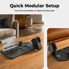 Onnais Defender EDC Tray Stand with Biometric Gun Lock | Secure Organizer for Firearms & Everyday Gear