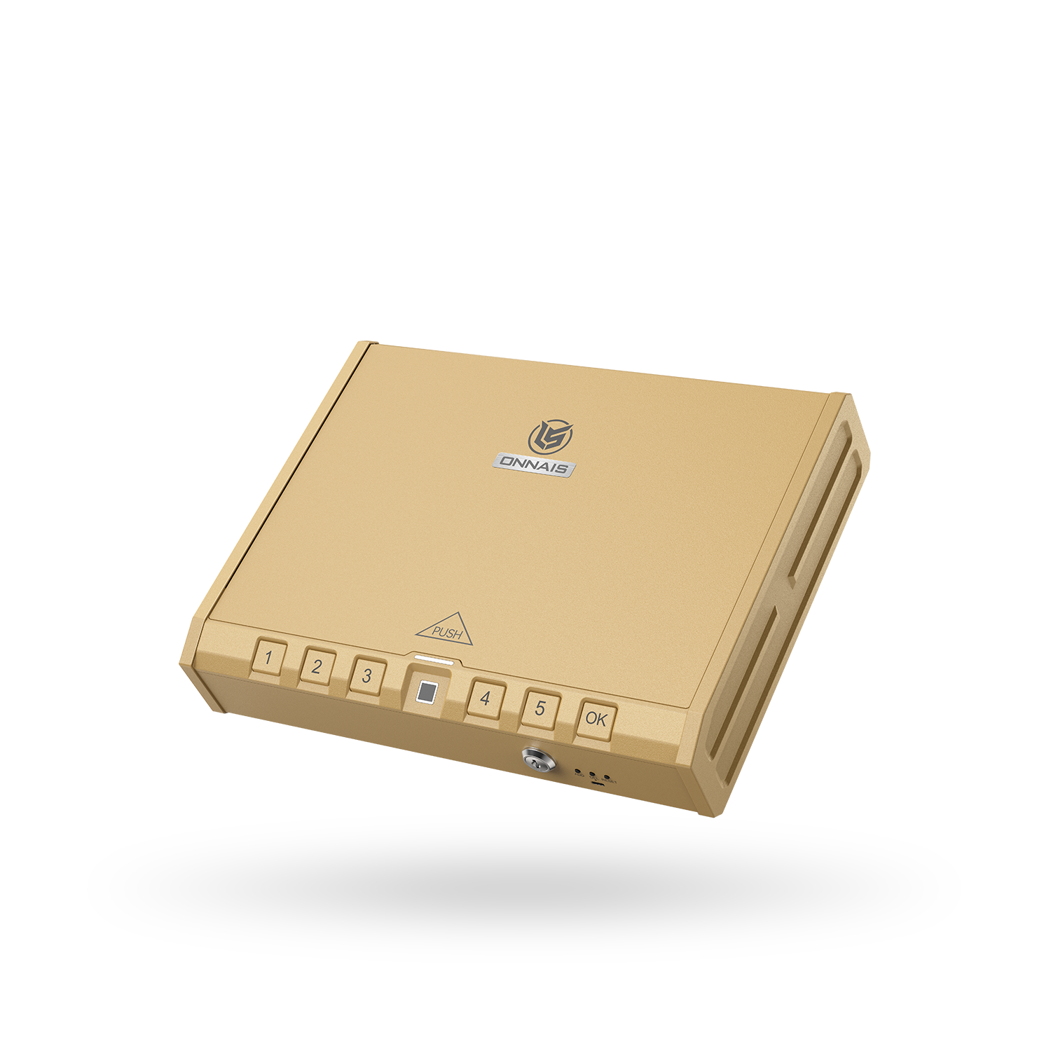 ONNAIS Iron Pro Max Type B Gun Safe Secure Box Fingerprint Keypad & Key Access