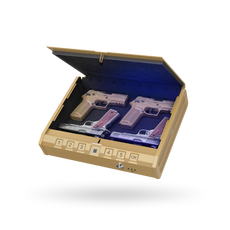 ONNAIS Iron Pro Max Type B Gun Safe Secure Box Fingerprint Keypad & Key Access