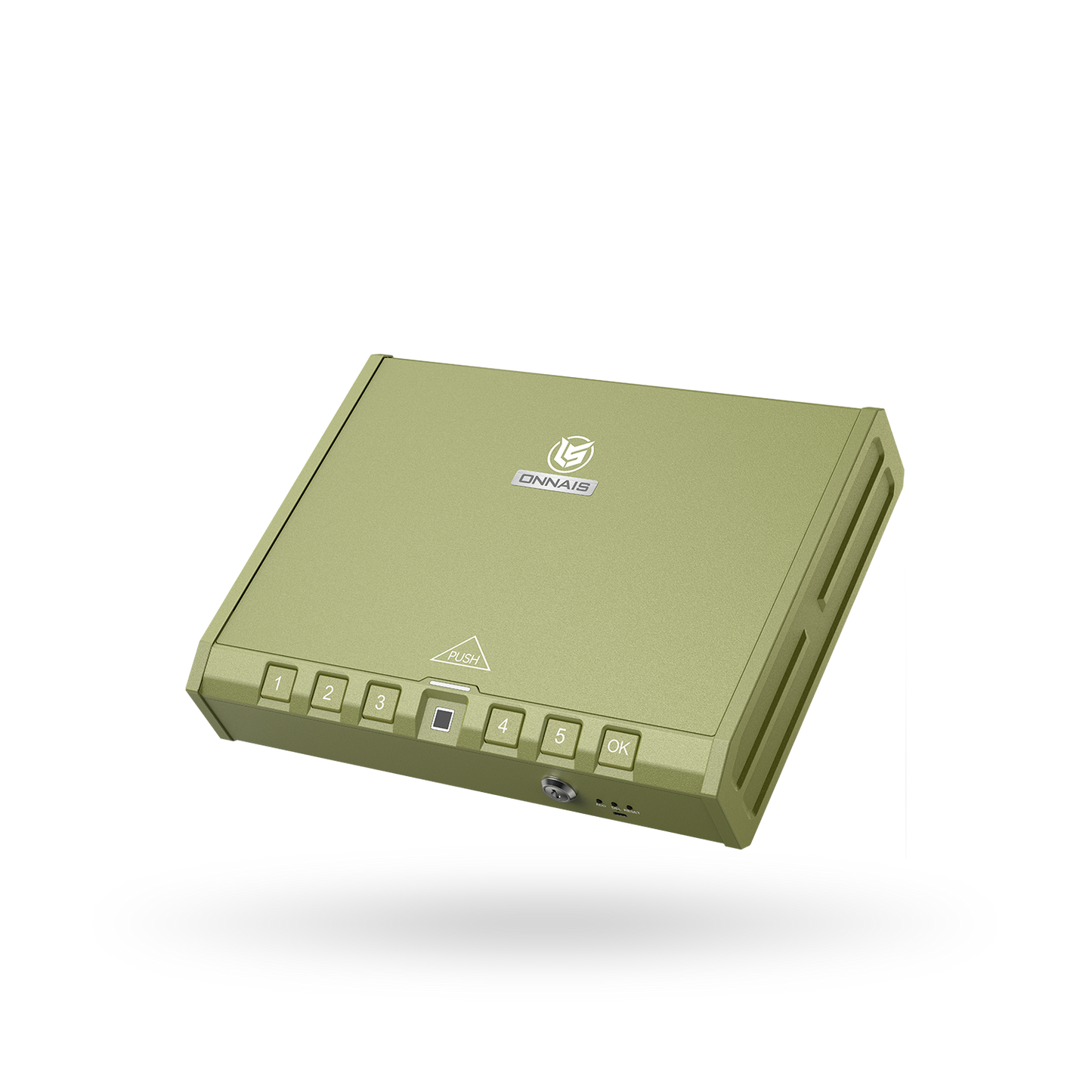 Refurbished - ONNAIS Iron Pro Max Type B Gun Safe Secure Box Fingerprint Keypad & Key Access