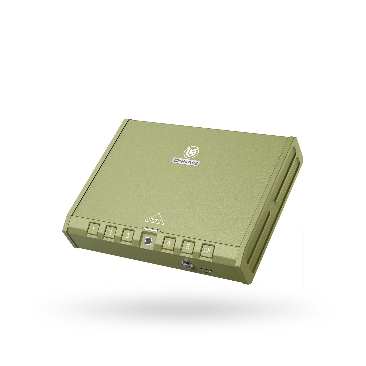 ONNAIS Iron Pro Max Type B Gun Safe Secure Box Fingerprint Keypad & Key Access