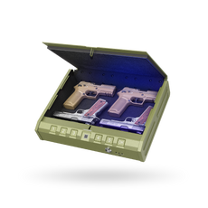 ONNAIS Iron Pro Max Type B Gun Safe Secure Box Fingerprint Keypad & Key Access