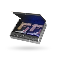 ONNAIS Iron Pro Max Type B Gun Safe Secure Box Fingerprint Keypad & Key Access