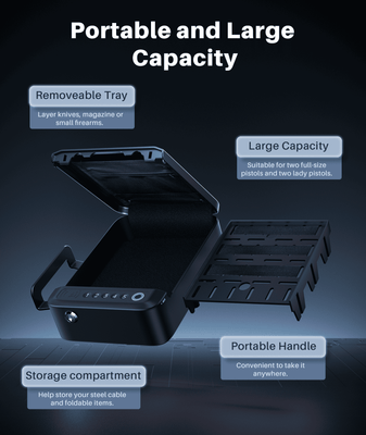 ONNAIS ALLOY Se Gun Safe-multi access