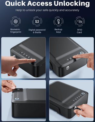ONNAIS ALLOY Se Gun Safe-multi access
