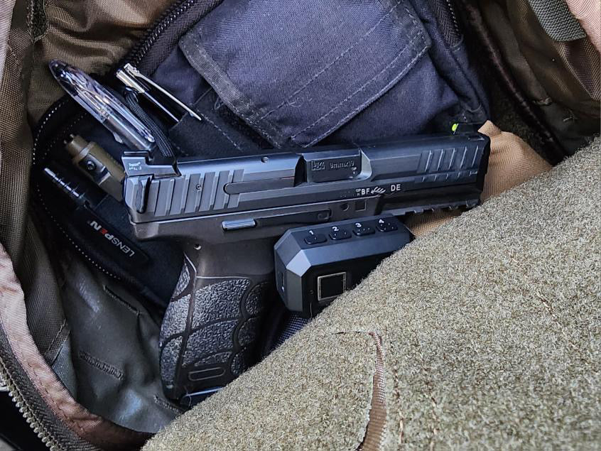 ONNAIS Defender Se Gun Trigger Lock-Backpack