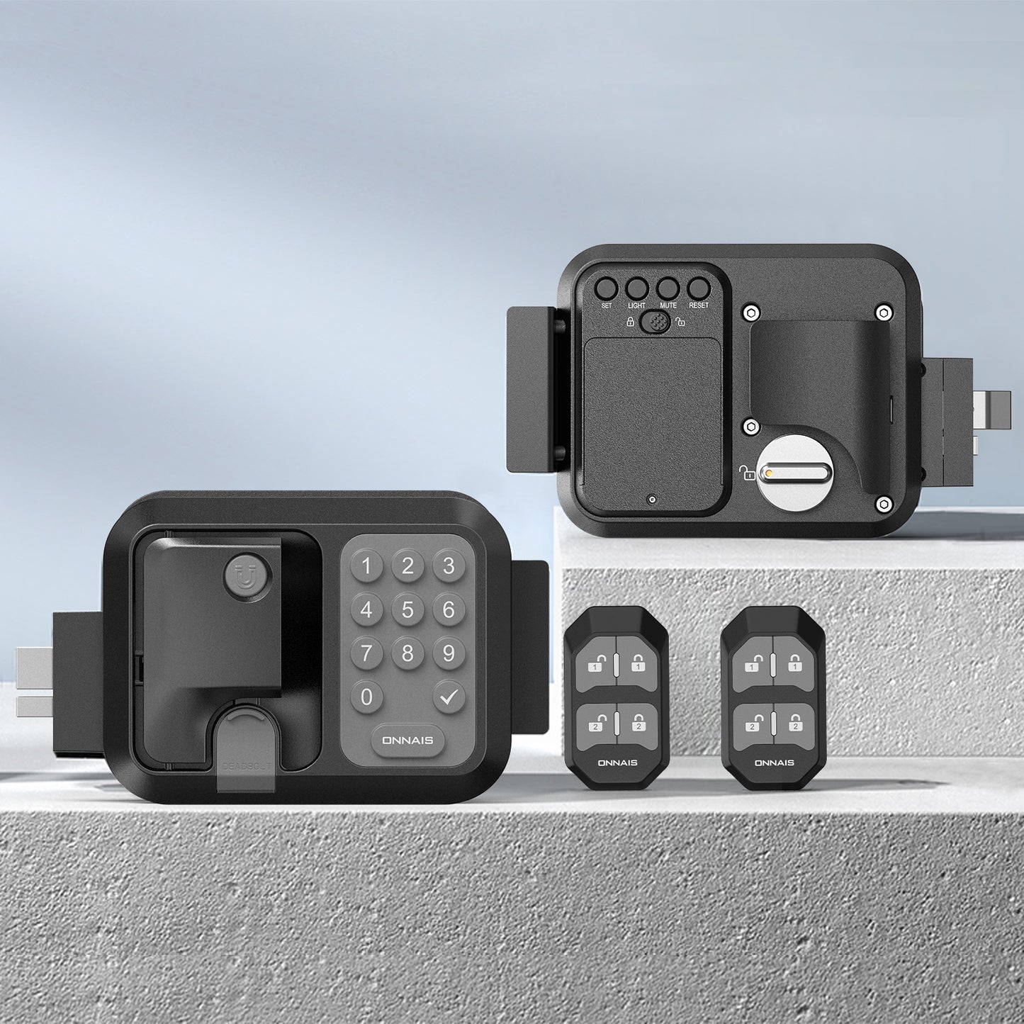 ONNAIS Guard Pro RV Door Lock Keyless Entry-full pack