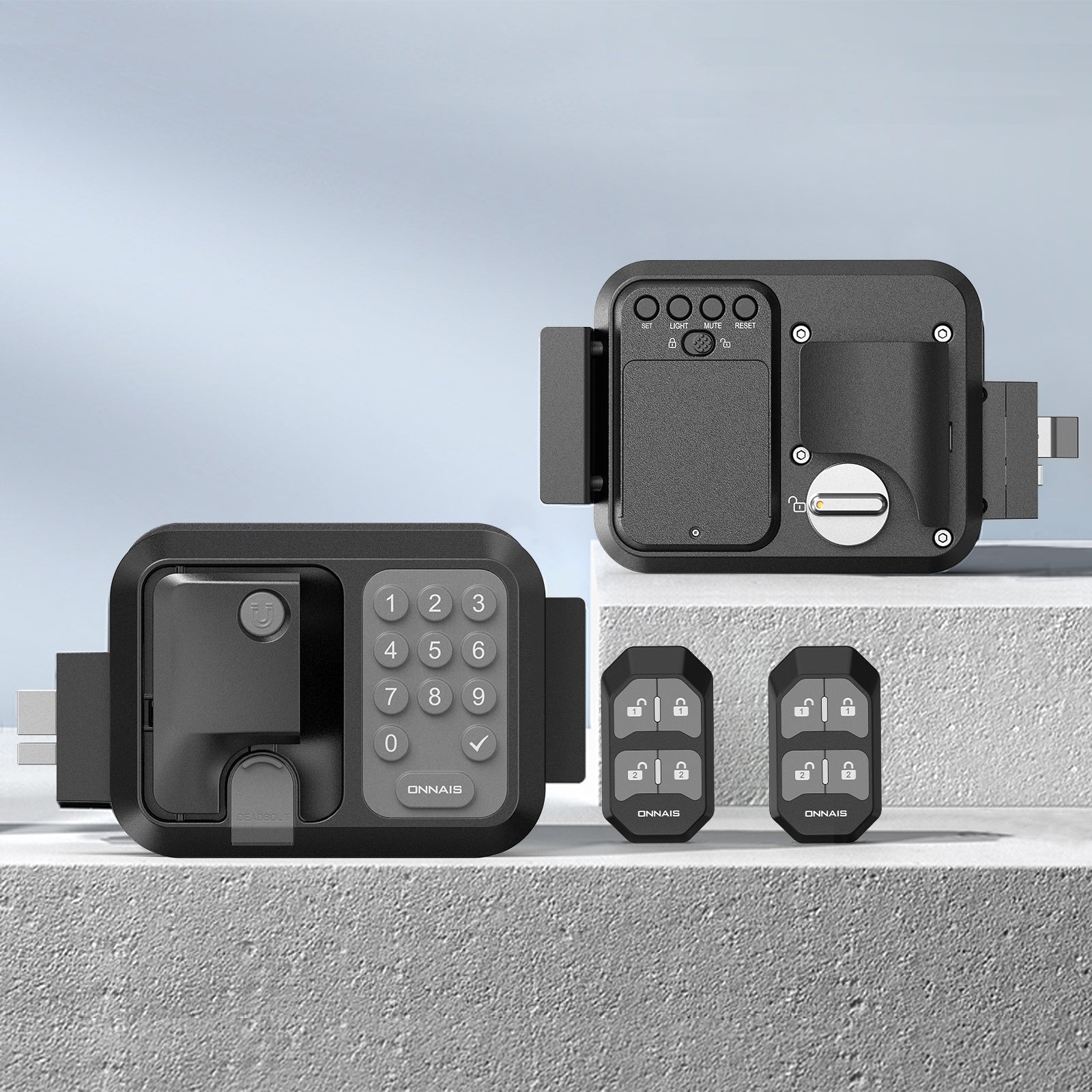 ONNAIS Guard Pro RV Door Lock Keyless Entry-full pack