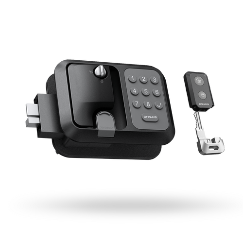 ONNAIS Guard SE RV Door Lock with Dual Remote Fobs