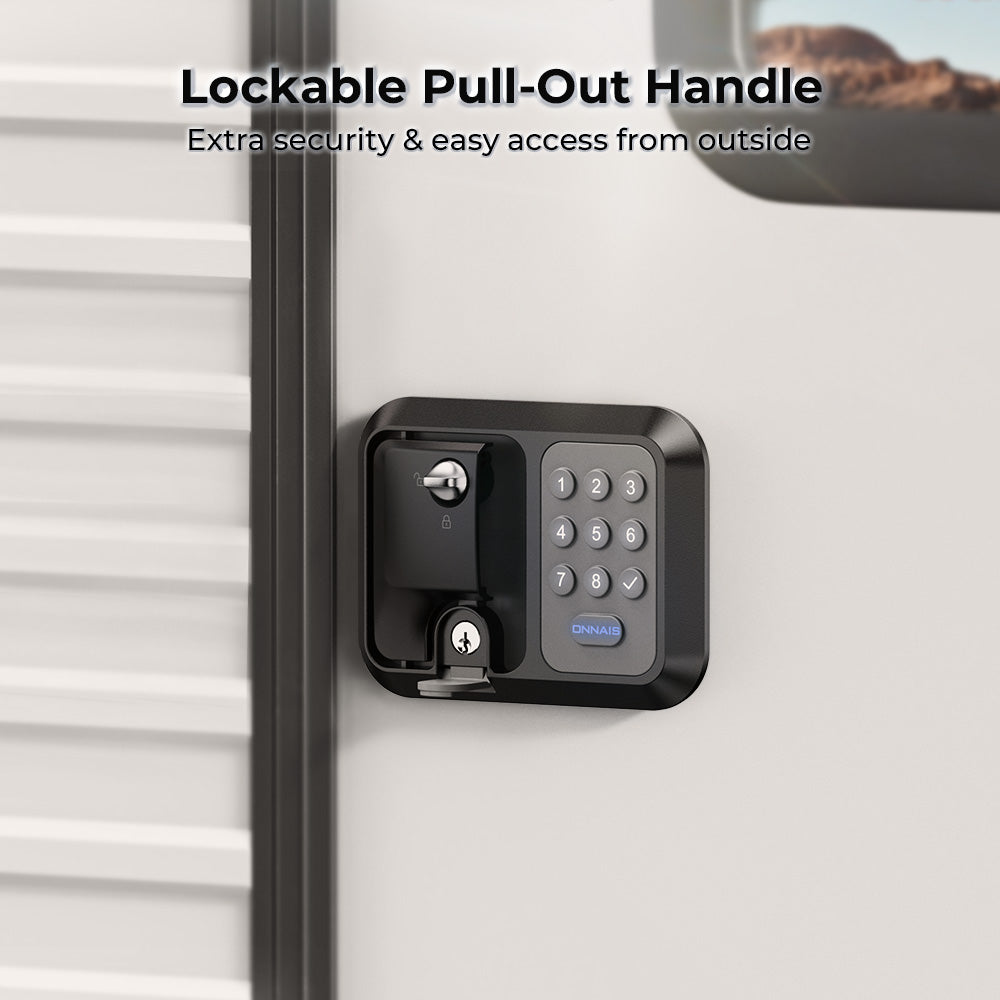 Smart lock with reinforced latches for extra protection