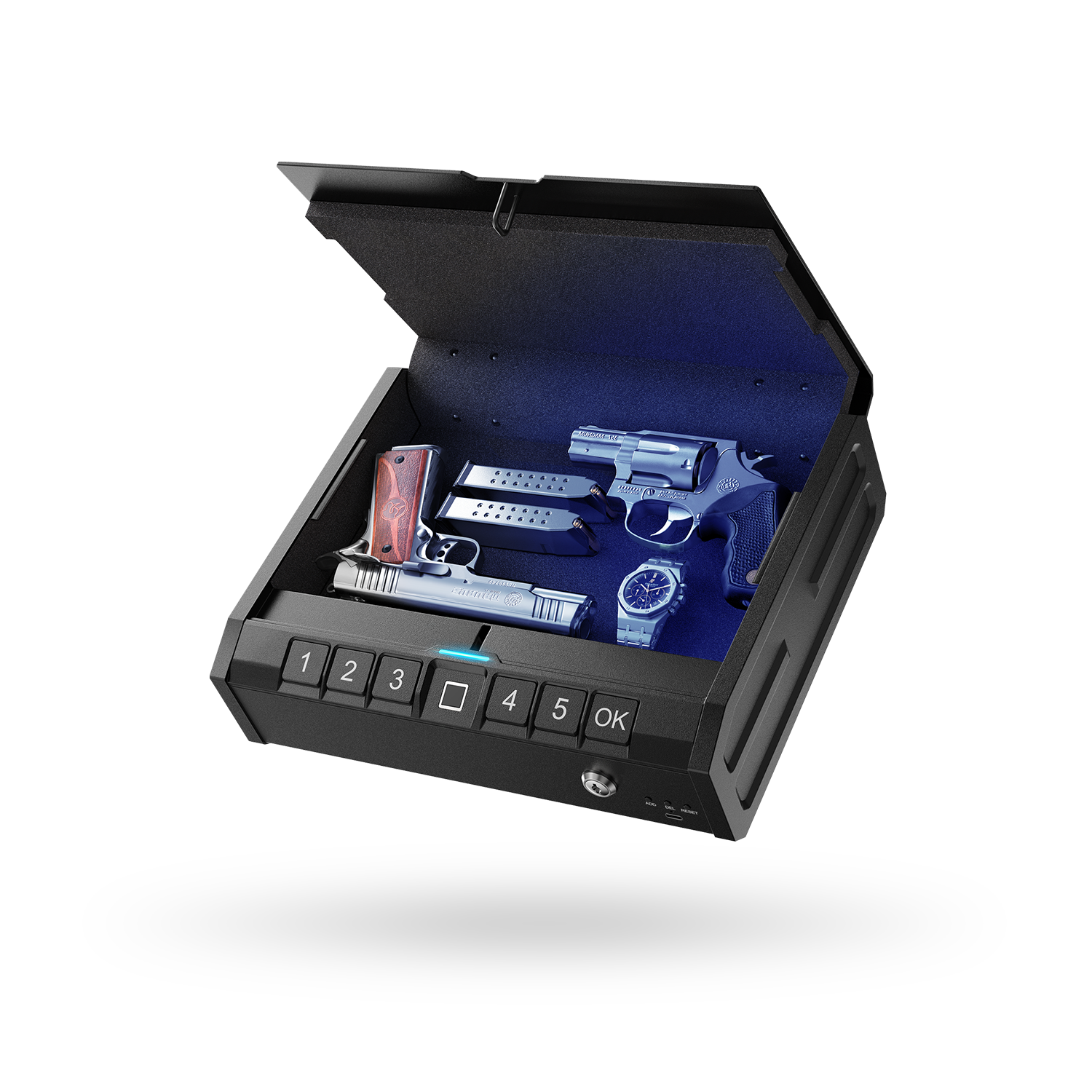 ONNAIS IRON PRO Biometric Gun Safe with Keypad & Keys