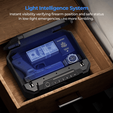 Weapon safe with Light Intelligence System-ONNAIS Iron Max