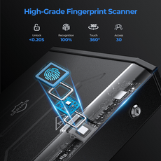 fingerprint scanner 0.2S unlock 30 access - ONNAIS Iron Se