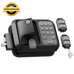 Refurbished - ONNAIS Guard Pro RV Door Lock Keyless Entry Waterproof, 2 Fobs, 1 Control 2 Doors