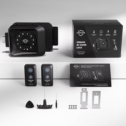 ONNAIS Guard Smart Max RV Keyless Door Lock with App, Keypad & Key Fob